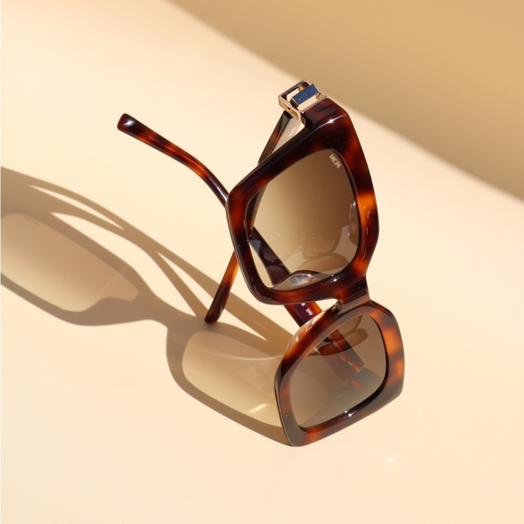 MCM Square Havana Sunglasses
